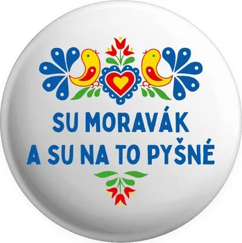 Placka Su Moravák a su na to pyšné.