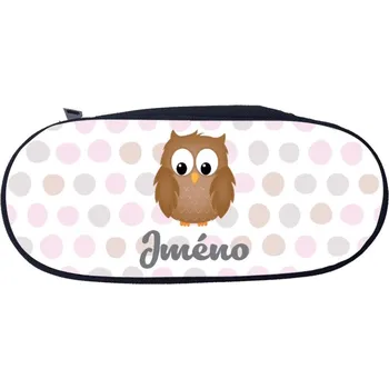 Penál Pouzdro Sovička se jménem