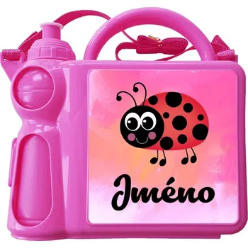 Svačinový box Svačinový set Beruška se jménem