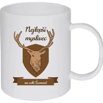 Hrnek 330 ml - plastový Nejlepší myslivec na celé...