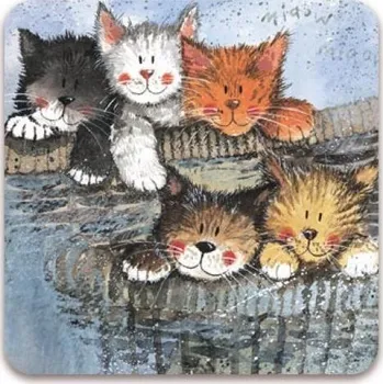 Podložka pod misku Podložka, podtácek Kittens, Alex Clark (Podložka kočka, s kočkou)