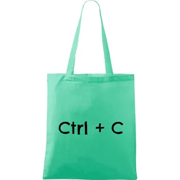 Látková taška Ctrl + C