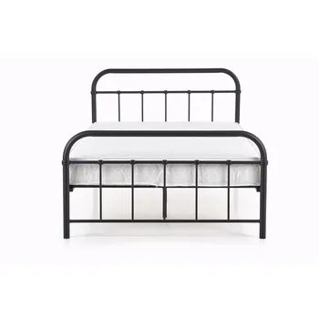 Postel Halmar Linda 124 x 209 cm černá