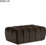 ELTAP Taburet LAZARO, 102 x 64 x 40 cm Látka čalounění: Dora 28