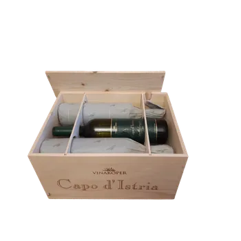 Víno Capo d´Istria Malvazija 2016 celá bedýnka (suché bílé víno)