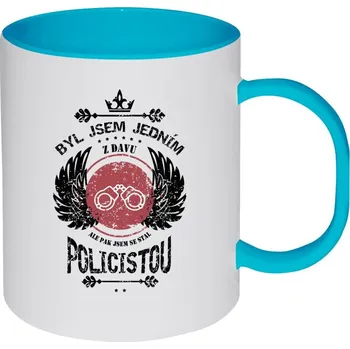 Hrnek 330 ml - plastový Byl jsem jedním z davu, ale pak jsem se stal policistou