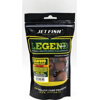 Boilies JetFish JET FISH Legend Range - Extra tvrdé boilie 250g - 30mm : SEAFOOD_ŠVESTKA/ČESNEK
