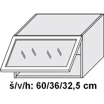 Kuchyňská skříňka Kuchyňská skříňka horní W4BS/60 MDF - dub artisan