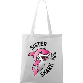 Látková taška Sister Shark