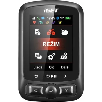 GPS navigace iGET Cyklo C250 černý