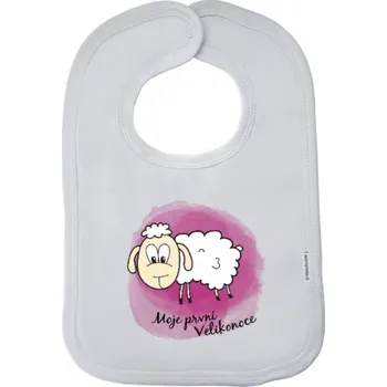 Bryndák Dětský bryndák New Baby Moje první Velikonoce - ovečka