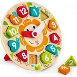 Hape Dětské puzzle hodiny
