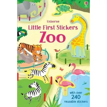 Cizojazyčná kniha Little First Stickers Zoo - Bathie, Holly