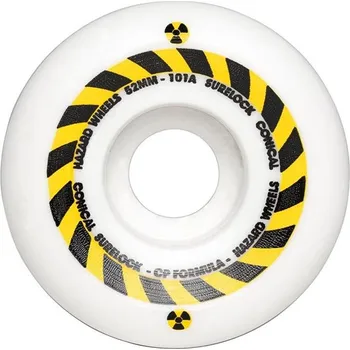 Kolečko na skateboard MADNESS kolečka - Hazard Sign Cp - Conical Surelock White (WHITE) velikost: 54MM