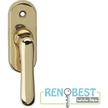 Okenní klika AC-T Okenní kování ELEGANT půloliva Barva: bronz