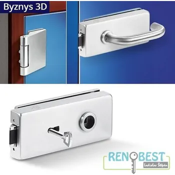 Dveřní kování AC-T Sada HR nerez Byznys 3D Typ klíče: DOZ