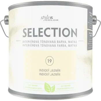 barva na zeď Barva na zeď StyleColor Selection Indický jasmín žlutá 2,5 l