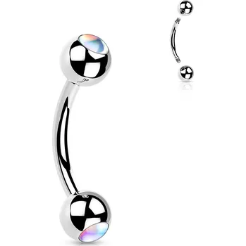 Šperk Šperky4U Piercing do obočí - OB1009-C