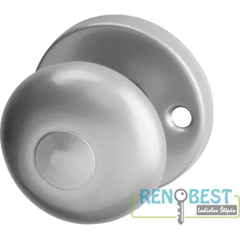 AC-T Koule na dveře ACT lak stříbrná Provedení: pevná, Povrchová úprava: lakovaná