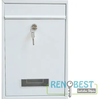 Železářství SATOS Poštovní schránka TECH různé barvy Barevné provedení: bílá