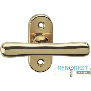 Okenní klika AC-T Okenní kování ELEGANT oliva malá Barva: mosaz