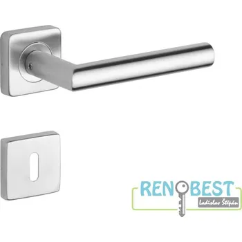 ROSTEX Dveřní kování VIGO/H Provedení: WC, Povrchová úprava: nerez mat