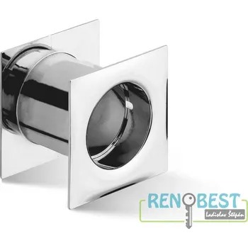 Stavebniny AC-T Průchodka větrací ACT HR lesklý chrom Barva: lesklý chrom