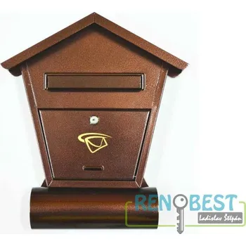 Železářství SATOS Poštovní schránka SDT-3 různé barvy Barevné provedení: antická měď