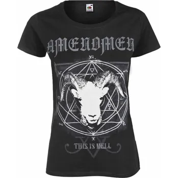 Dámské tričko tričko hardcore dámské - THIS IS HELL - AMENOMEN - OMEN056DA - M