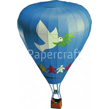 Papírový model Papírový model - Balón Balloon of Peace (72234) - 107000118