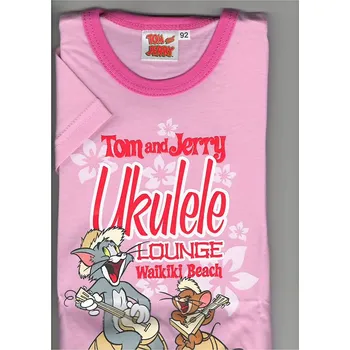 Dívčí pyžamo Taro, dětské pyžamo 555-T&J, růžová, vel. 92