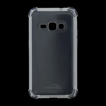Telefonní příslušenství Kisswill Shock TPU Pouzdro Transparent pro Samsung J120 Galaxy J1 2016