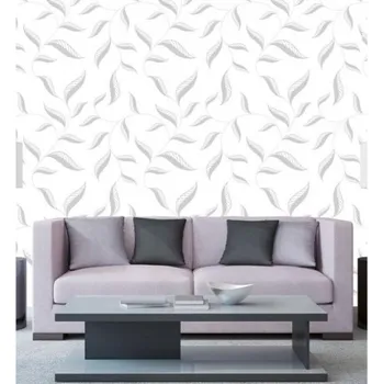 Tapeta DIMEX | Vliesová tapeta na zeď Dimex Line WP-024-01 | 0,75 x 10 m | bílá, šedá + Vliesová tapeta na zeď Dimex Line WP02402 v rozměru 0,75 x 10 m