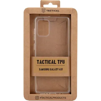 Tactical TPU Zadní Kryt pro Samsung Galaxy A31 Transparentní 2452014