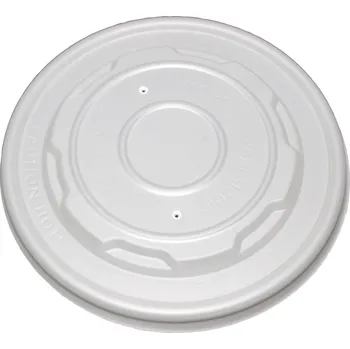 Jednorázové nádobí Víčko BIO - PLA transparentní pr. 115 mm (50 ks)