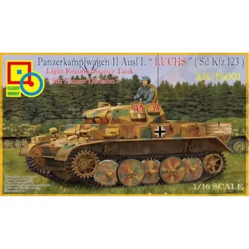 Plastikový model Classy Hobby 1/16 Panzer II Ausf. L "Luchs"