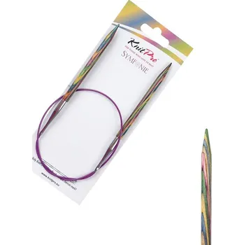 Jehlice KnitPro Symfonie kruhové fixní jehlice 6,5mm 60cm (KnitPro Symfonie kruhové jehlice 6,5mm 60cm)