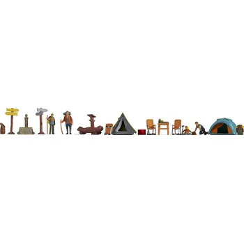 Modelová železnice NOCH 16201 H0 Figurky - v kempu NO16201
