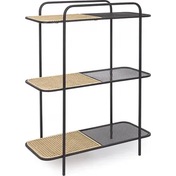 Knihovna BIZZOTTO Kovová knihovna ELYOT D černohnědá 0722140