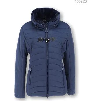 Laura JO 18011 bunda zim.kr barva: modrá tm, velikost: S