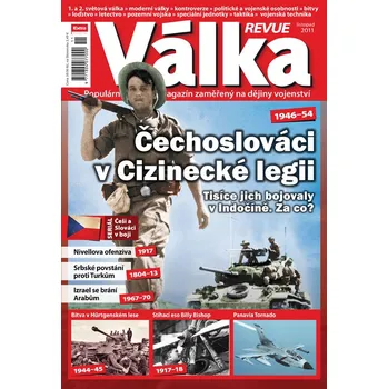 Časopis Válka Revue 11/2011 - Čechoslováci v Cizinecké legii (Poslední kusy!)
