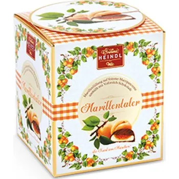 Čokoláda Heindl meruňková náplň na marcipánu v mléčné čokoládě 175 g