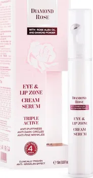 Péče o oční okolí Diamond Rose Eye&Lip Zone Cream Serum krémové sérum na oční okolí proti kruhům pod očima 15 ml