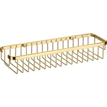 Drátěná police Omnires UNI 8963AGL Sprchová police, zlatá