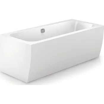 Vana Volně stojící vana Milo - R 160x70, ke stěně TIMIL160-R