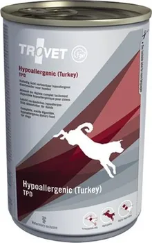 Krmivo pro psa TROVET Canine Hypoallergenic TPD Turkey 400 g