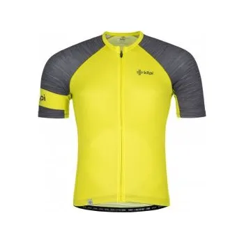 cyklistický dres Kilpi SELVA-M světle zelená S; Žlutá dres + DÁREK DLE VÝBĚRU!