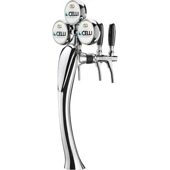 Výčepní pípa Celli Výčepní stojan Lotus 3 nerezový