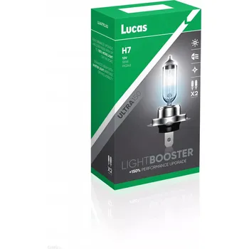 Autožárovka Lucas LLX477CLX2 H7 12V 55W 2 ks