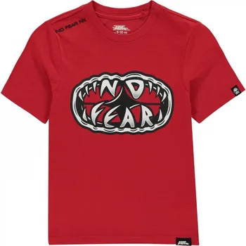 Chlapecké tričko No Fear Core Graphic T Shirt Junior Red/Teeth 7-8 let (S)